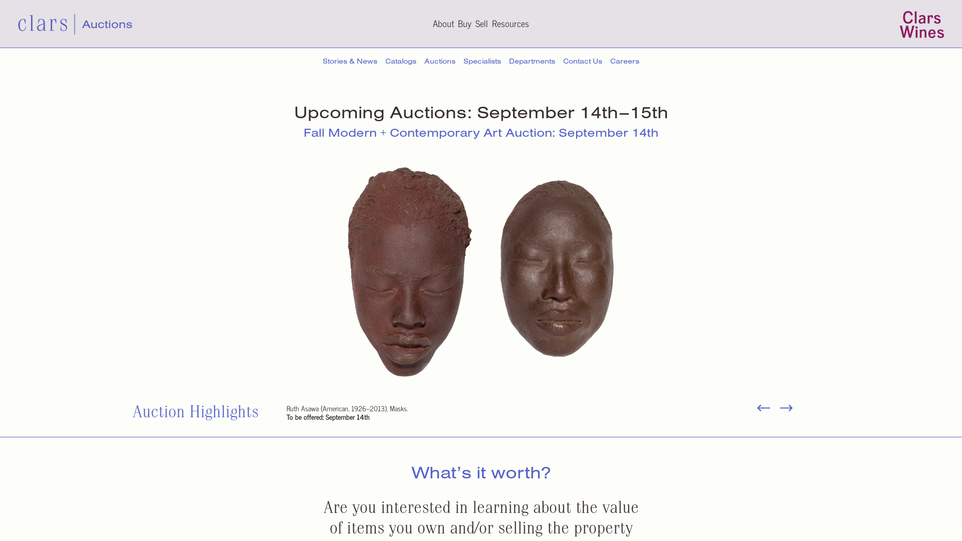 Clars Auction Gallery